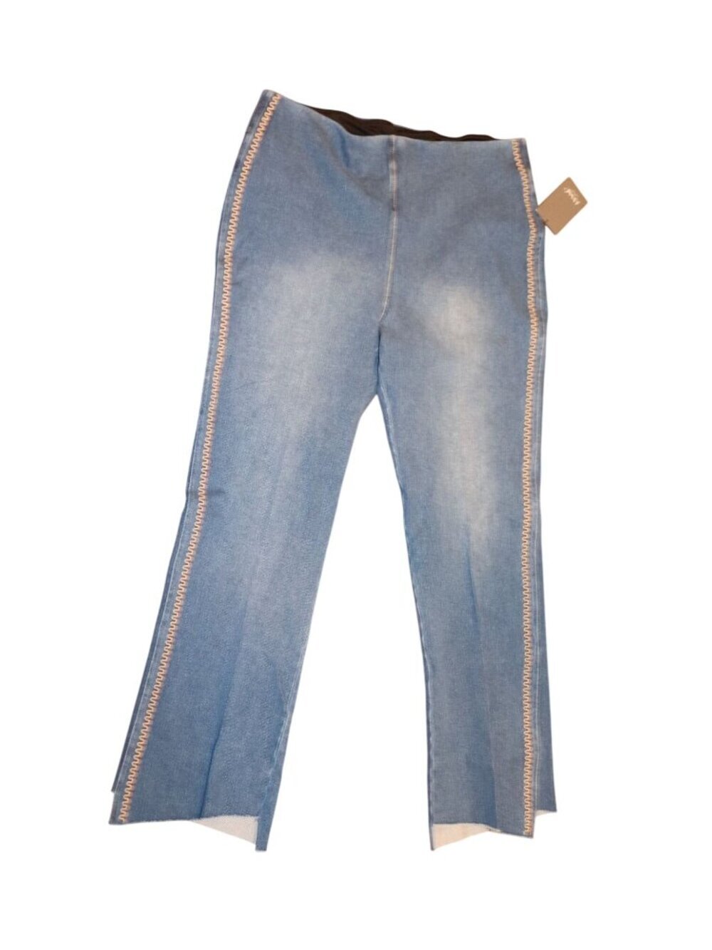Lysse Kenny Ankle Baby Boot Jeans, XL NWT